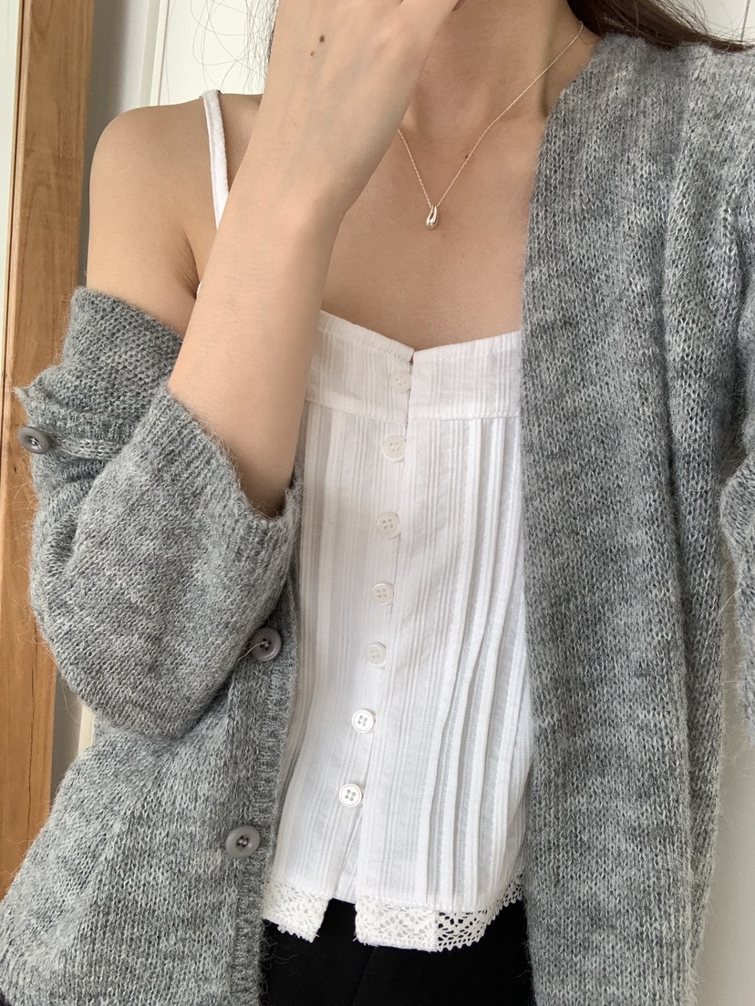 FRILL-T/DADA韓國直郵女裝新品人氣職業時尚推薦吊帶背心FRILL-T/DADA吊帶/背心