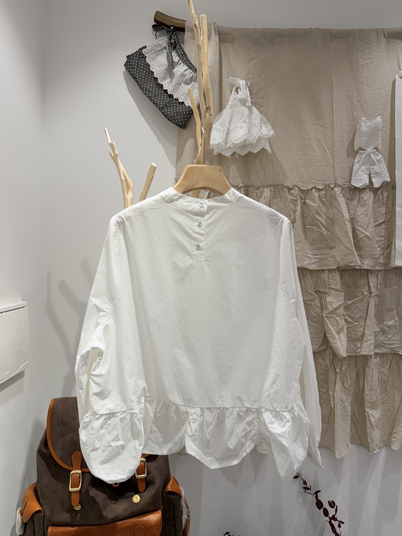 BLOOM東大門實拍女裝新品職業26春夏熱賣時尚推薦襯衫蕾絲衫BLOOM-S襯衫/蕾絲衫
