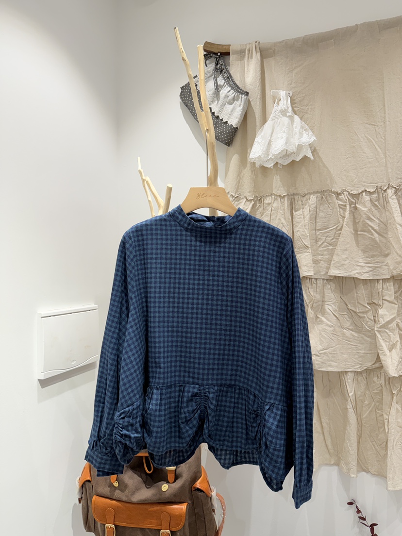 BLOOM東大門實拍女裝新品職業26春夏熱賣時尚推薦襯衫蕾絲衫BLOOM-S襯衫/蕾絲衫圖色1