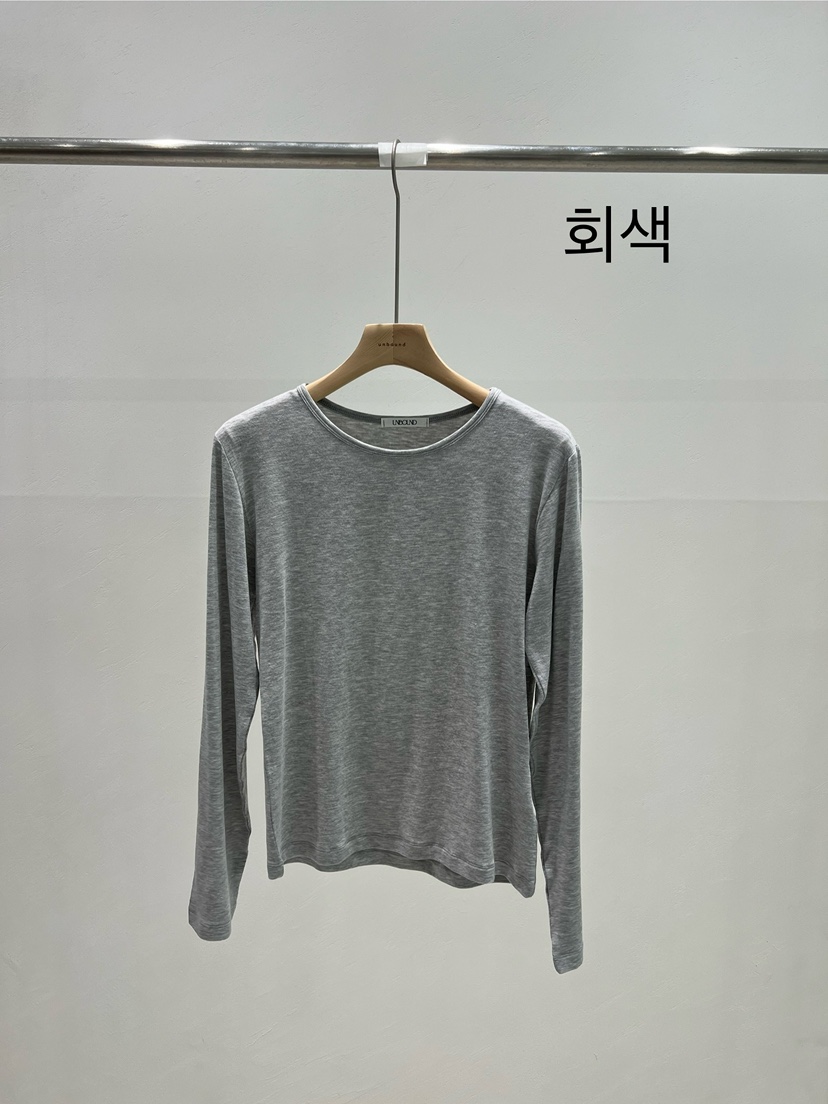 UNBOUND東大門代購女士新品休閑推薦真品熱賣長袖T恤纖維UNBOUND長袖T恤圖色4