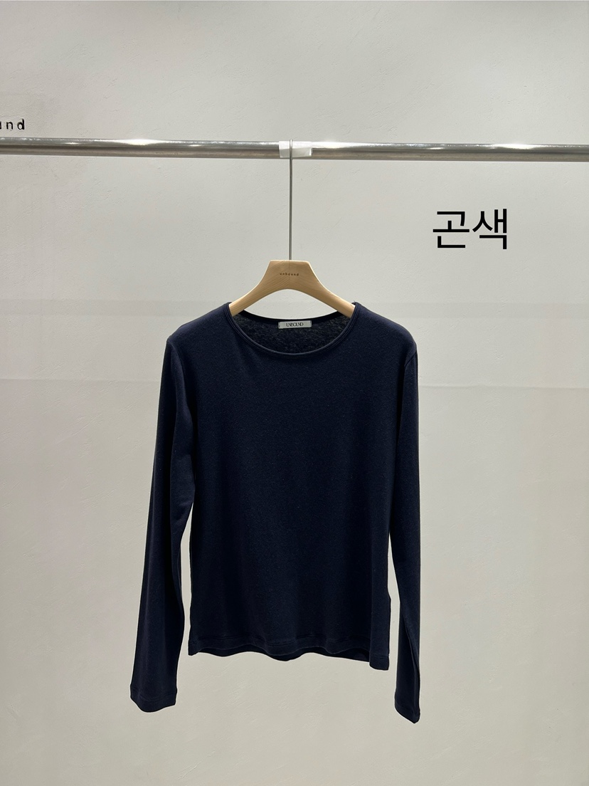 UNBOUND東大門代購女士新品休閑推薦真品熱賣長袖T恤纖維UNBOUND長袖T恤圖色5
