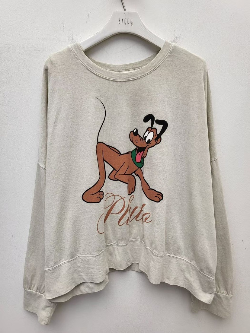 ZACCU韓國代購女士新品休閑推薦真品熱賣人氣26春夏長袖T恤ZACCU長袖T恤圖色1