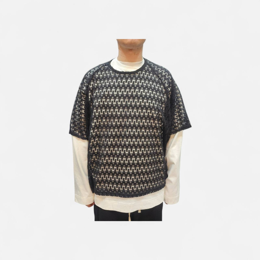 VENDER東大門直郵女裝新款時尚熱賣休閑真品推薦T恤網眼披肩VENDERT恤