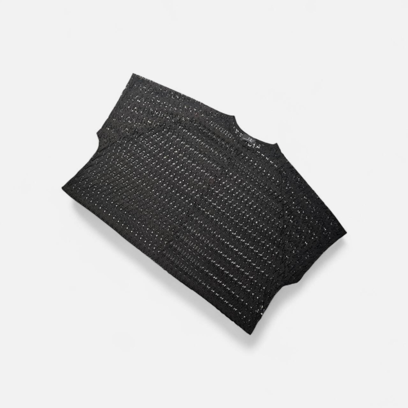 VENDER東大門直郵女裝新款時尚熱賣休閑真品推薦T恤網眼披肩VENDERT恤圖色1