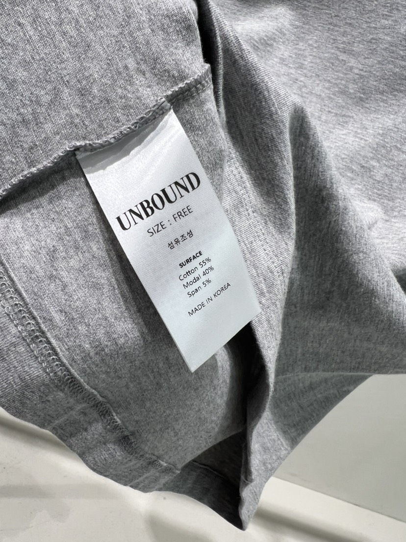 UNBOUND東大門代購女士新款真品26春夏時尚職業推薦熱賣T恤UNBOUNDT恤