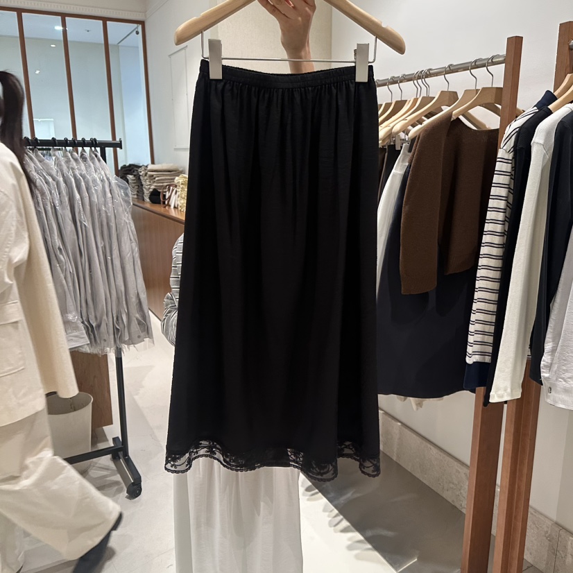 ANDMORE BUTTON東大門直郵女士新品熱賣26春夏推薦休閑長裙ANDMORE BUTTON長裙圖色1