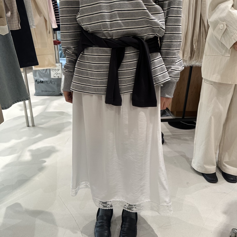 ANDMORE BUTTON東大門直郵女士新品熱賣26春夏推薦休閑長裙ANDMORE BUTTON長裙圖色2