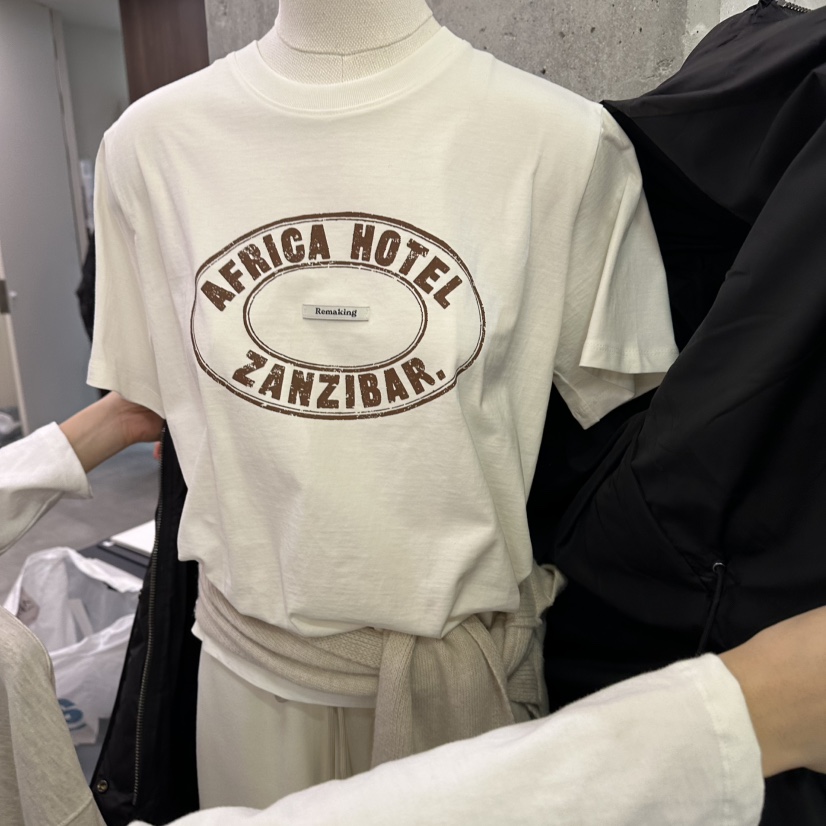 URBANSTORY/REMAKING韓國代購女士新款職業熱賣人氣推薦T恤Remaking/URBANSTORYT恤圖色4