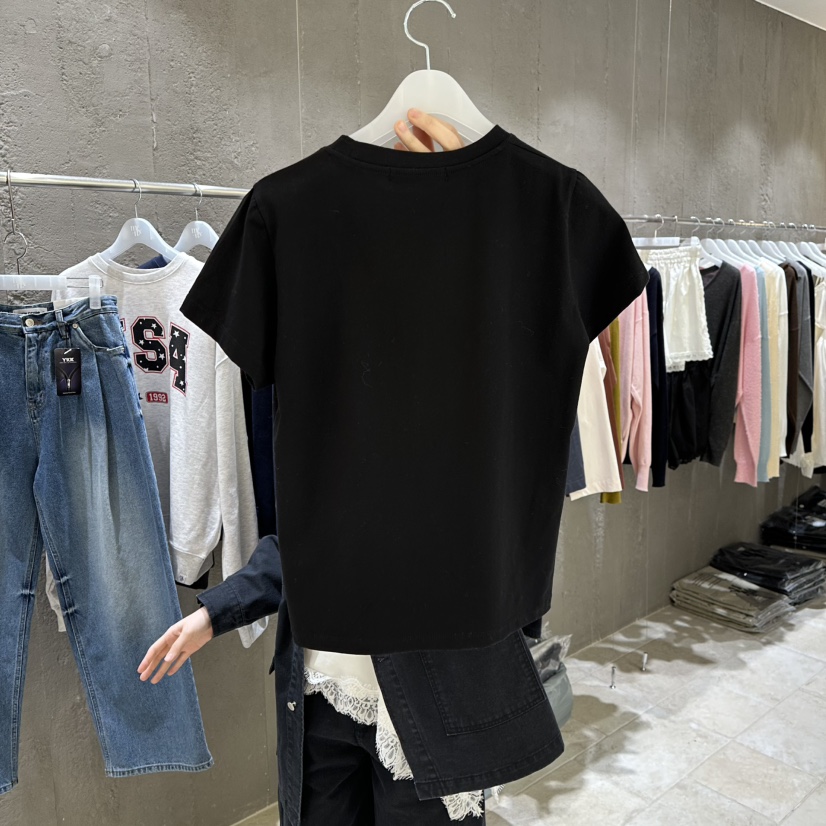 MIXXIN東大門實拍女士新品真品時尚職業推薦26春夏人氣T恤MIXXINT恤