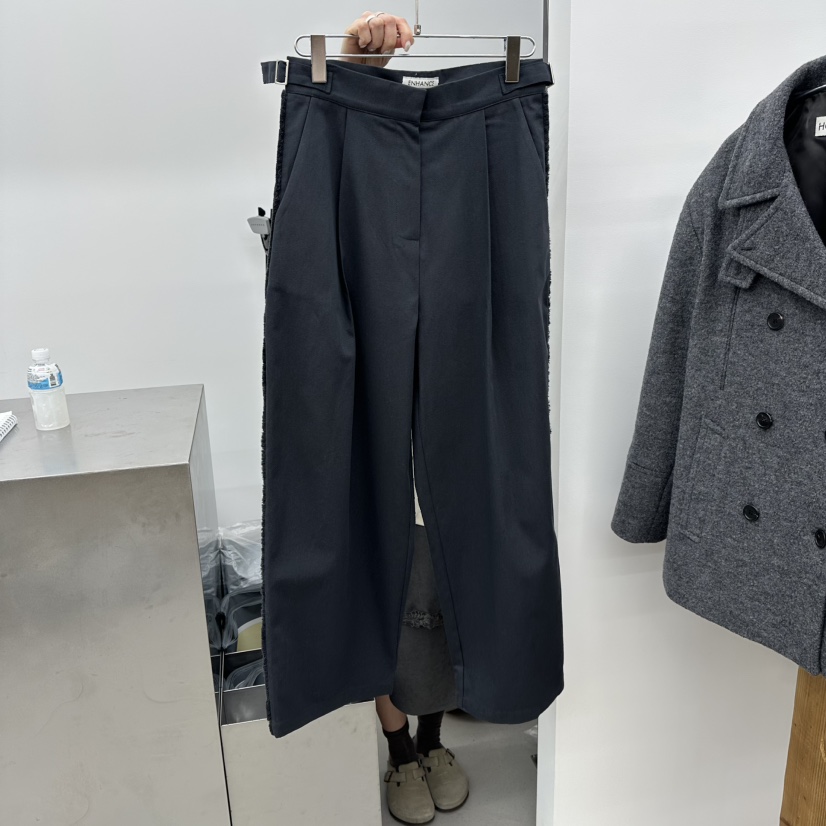 ENHANCE東大門實拍女士新款熱賣真品26春夏時尚職業休閑褲ENHANCE/HOPESMORE休閑褲圖色2