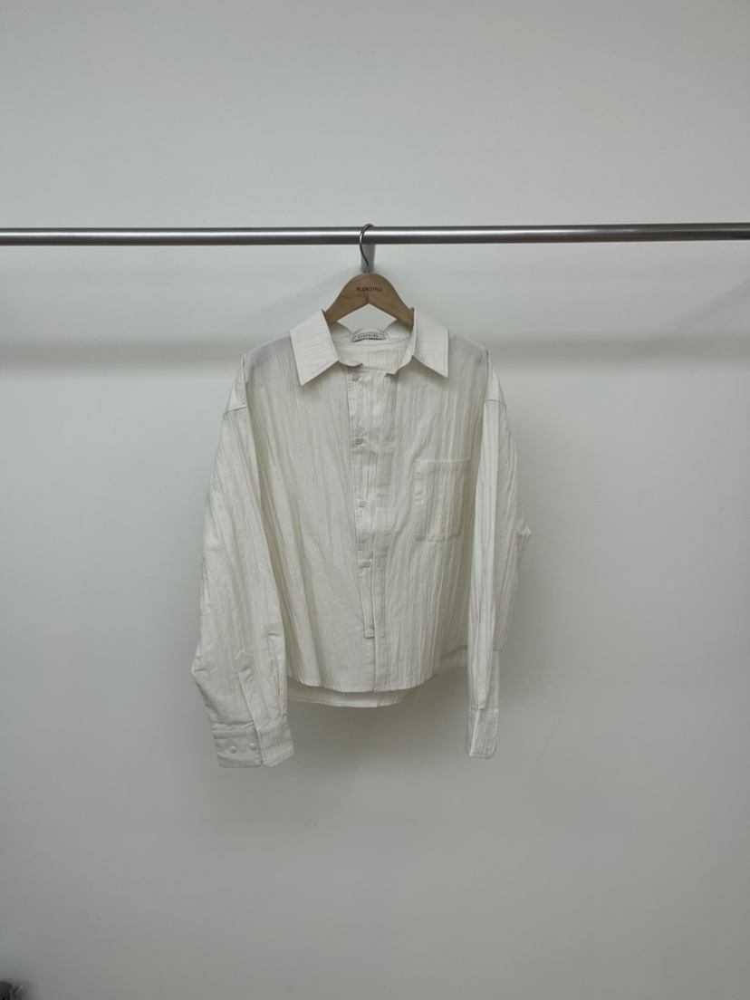 BLENDING-p東大門代購女士新款時尚人氣真品休閑襯衫蕾絲衫BLENDING-p襯衫/蕾絲衫圖色3