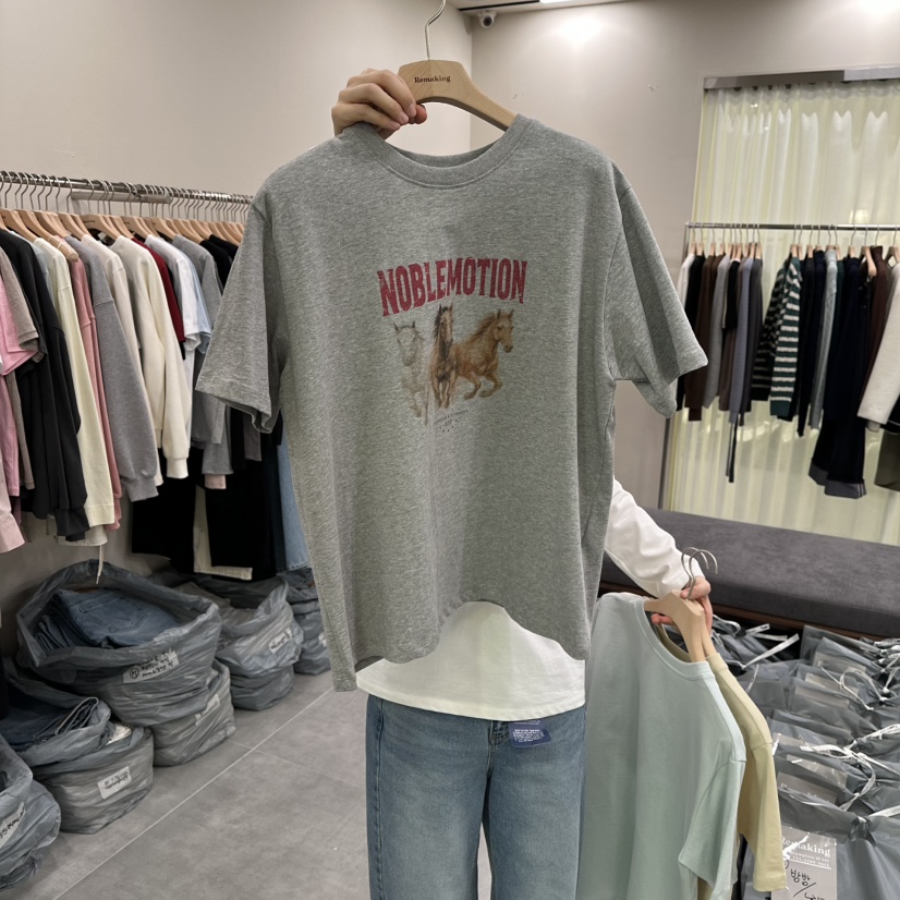 URBANSTORY/REMAKING韓國代購女士新款人氣職業推薦26春夏T恤Remaking/URBANSTORYT恤圖色3