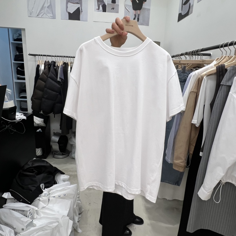 RECOVER東大門代購女裝新款26春夏真品時尚熱賣職業人氣T恤RECOVER/MOMENTT恤圖色1