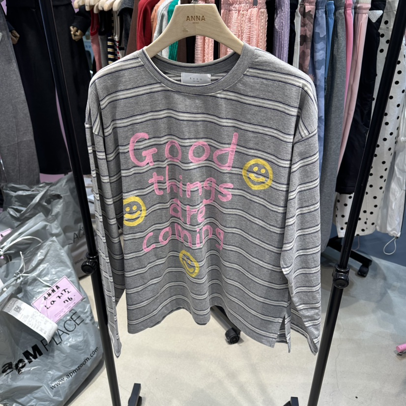 ANNA-P東大門直郵女裝新品人氣熱賣休閑職業推薦長袖T恤ANNA-P長袖T恤圖色2