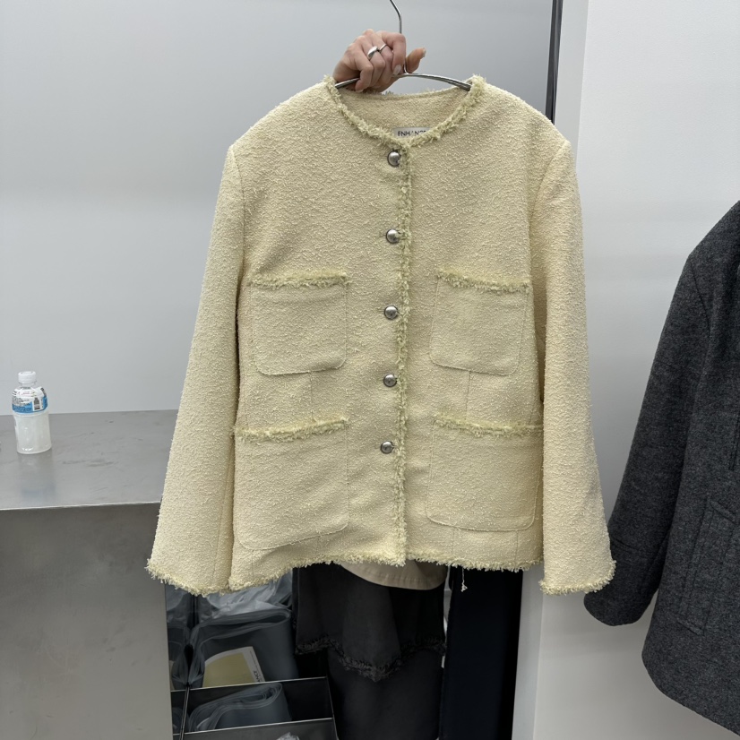 ENHANCE東大門代購女士新品推薦職業26春夏時尚真品休閑夾克ENHANCE/HOPESMORE夾克圖色1