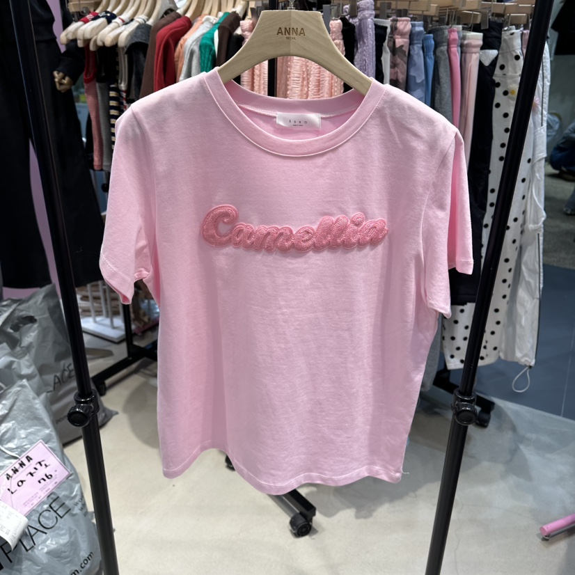 ANNA-P韓國代購女士新款真品休閑時尚職業人氣推薦T恤駝色ANNA-PT恤圖色2
