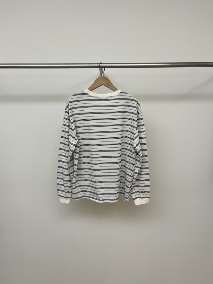 BLENDING-p東大門實拍女裝新款人氣推薦職業長袖T恤刺繡BLENDING-p長袖T恤