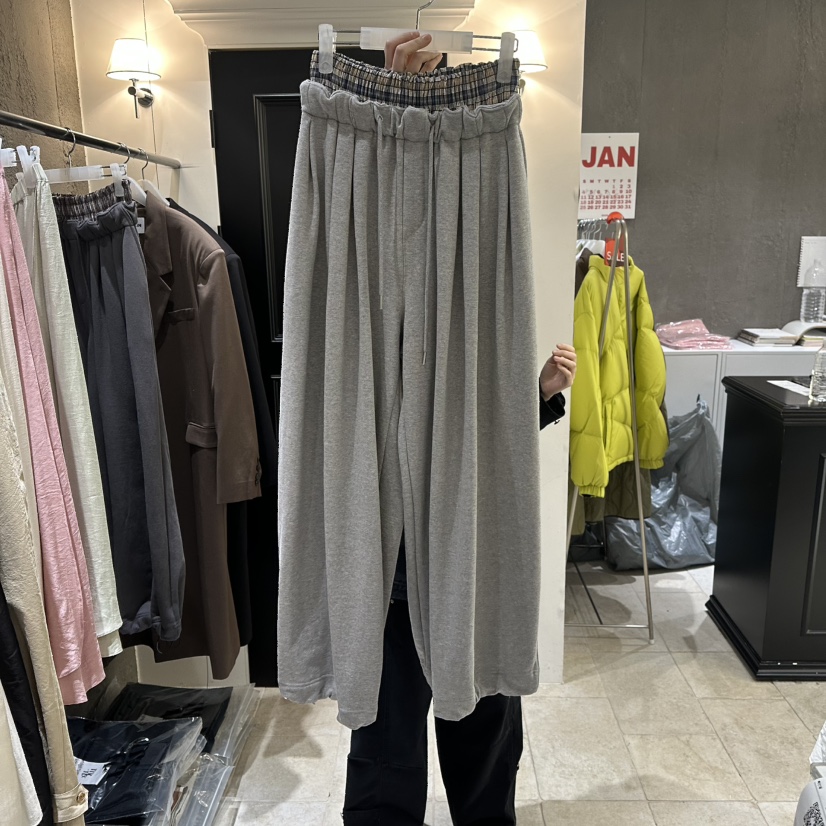 MIXXIN東大門直郵女裝新款職業推薦26春夏時尚休閑褲格紋MIXXIN休閑褲圖色2