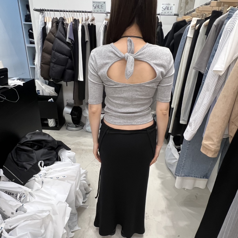 RECOVER韓國代購女裝新品職業休閑時尚熱賣真品推薦人氣T恤RECOVER/MOMENTT恤