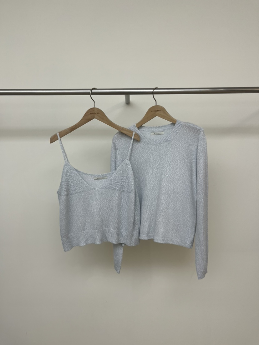 BLENDING-p韓國代購女裝新款真品休閑職業推薦套裝兩件套BLENDING-p套裝圖色3