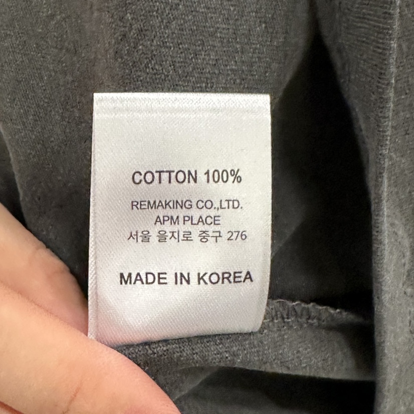 URBANSTORY/REMAKING東大門實拍女士新品推薦真品26春夏T恤Remaking/URBANSTORYT恤