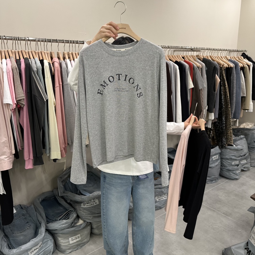 URBANSTORY/REMAKING東大門代購女裝新品26春夏時尚長袖T恤Remaking/URBANSTORY長袖T恤圖色3