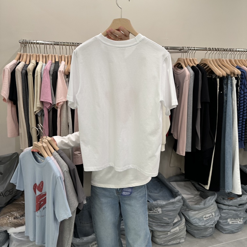 URBANSTORY/REMAKING韓國直郵女裝新品時尚休閑真品人氣T恤Remaking/URBANSTORYT恤