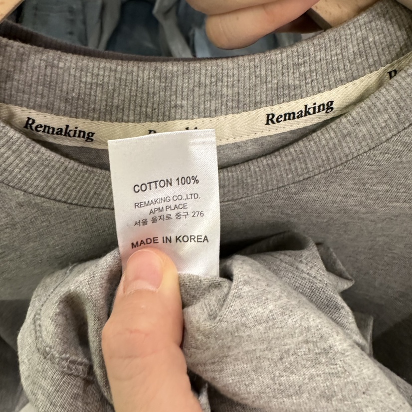 URBANSTORY/REMAKING韓國直郵女裝新品時尚休閑真品人氣T恤Remaking/URBANSTORYT恤