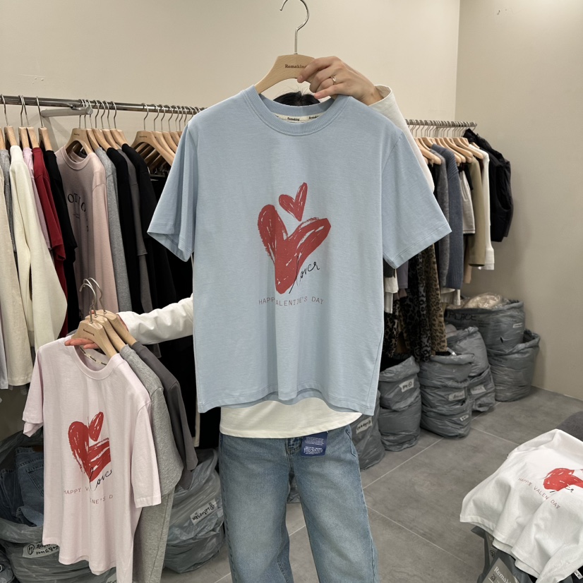 URBANSTORY/REMAKING韓國直郵女裝新品時尚休閑真品人氣T恤Remaking/URBANSTORYT恤圖色2