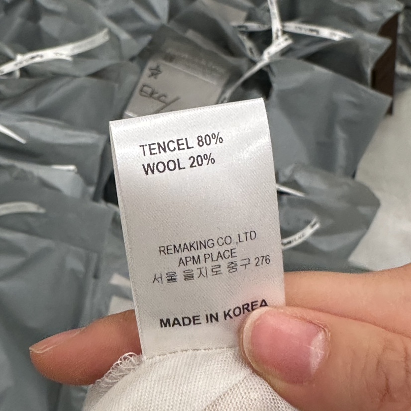 URBANSTORY/REMAKING韓國代購女士新品真品26春夏長袖T恤Remaking/URBANSTORY長袖T恤