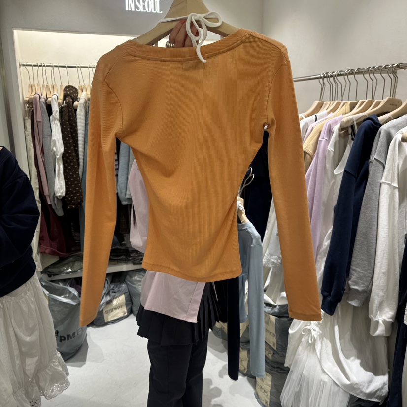 BERTHA韓國代購女士新品熱賣真品人氣26春夏推薦職業長袖T恤BERTHA長袖T恤