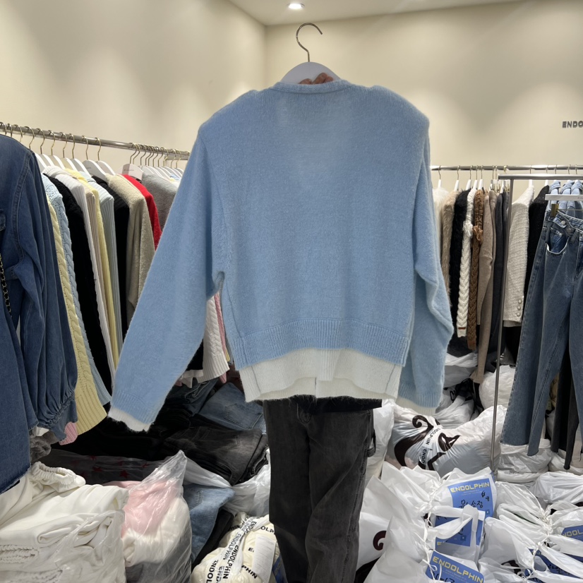 ENDOLPHIN東大門直郵女裝新品真品熱賣時尚推薦休閑針織衫ENDOLPHIN針織衫