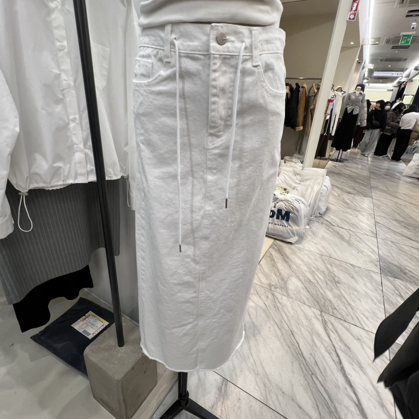 RECOVER韓國代購女裝新款時尚人氣職業26春夏真品休閑長裙RECOVER/MOMENT長裙圖色1