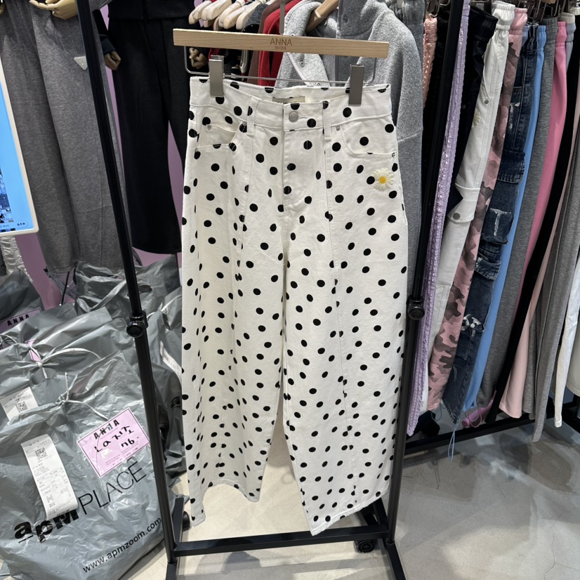 ANNA-P韓國代購女裝新款真品休閑26春夏職業時尚人氣休閑褲ANNA-P休閑褲圖色1