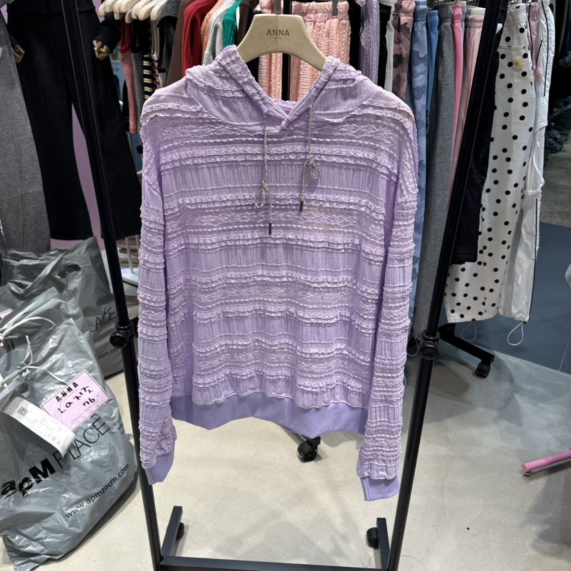 ANNA-P韓國直郵女裝新品26春夏推薦熱賣真品時尚休閑衛衣ANNA-P衛衣圖色2