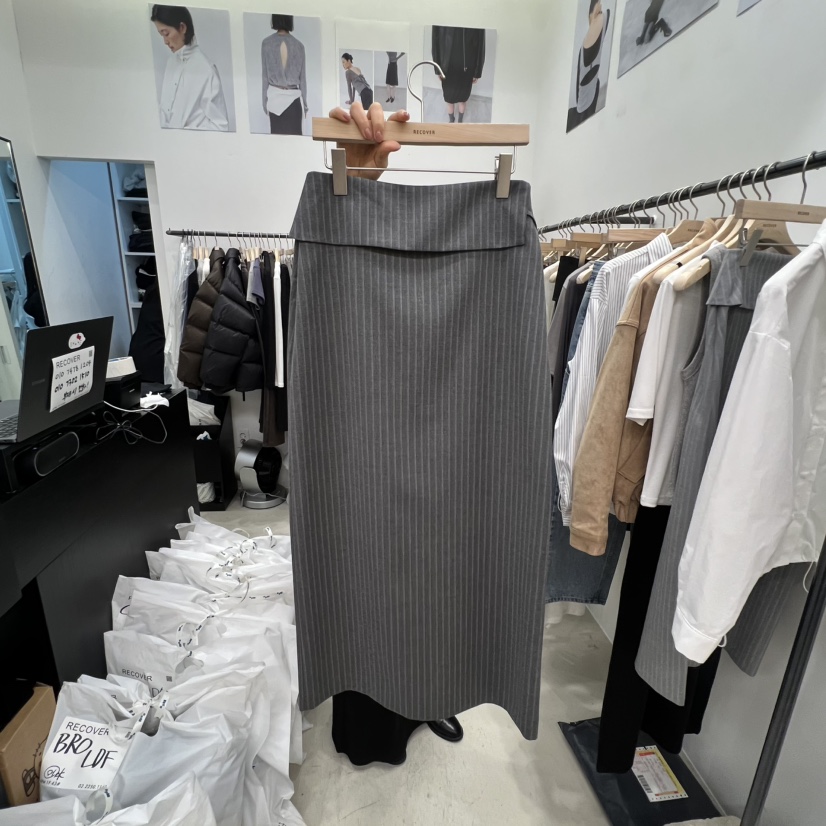 RECOVER東大門代購女裝新品休閑職業時尚熱賣半身裙中短裙RECOVER/MOMENT半身裙/中短裙圖色2