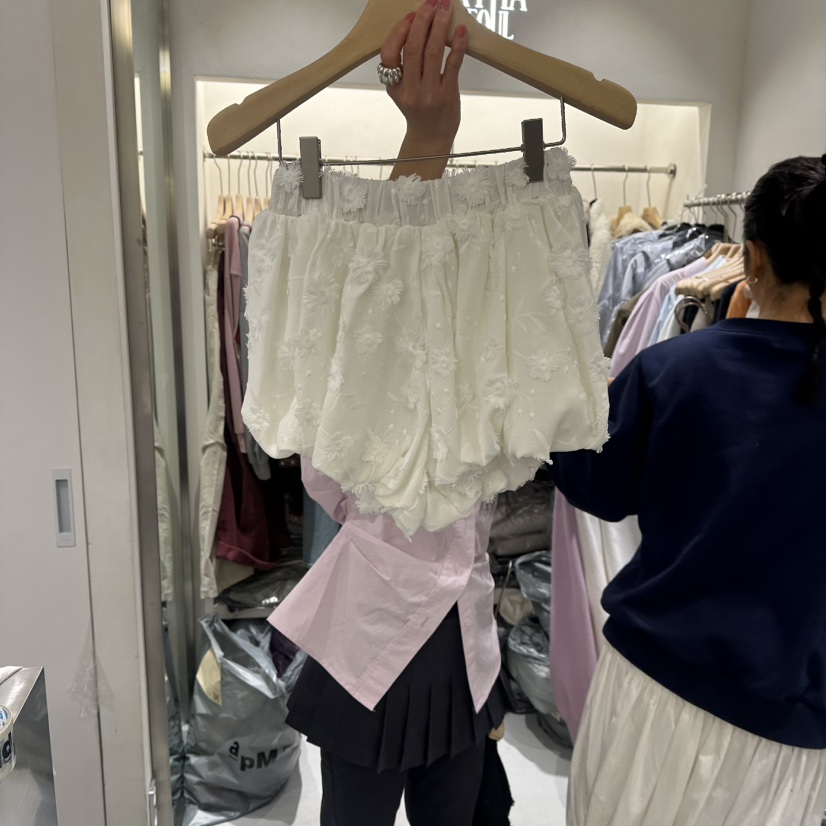 BERTHA東大門實拍女裝新款職業26春夏真品時尚熱賣短褲花朵BERTHA短褲