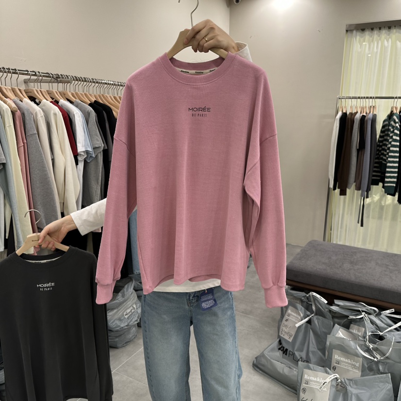 URBANSTORY/REMAKING韓國代購女裝新品推薦職業時尚長袖T恤Remaking/URBANSTORY長袖T恤圖色1