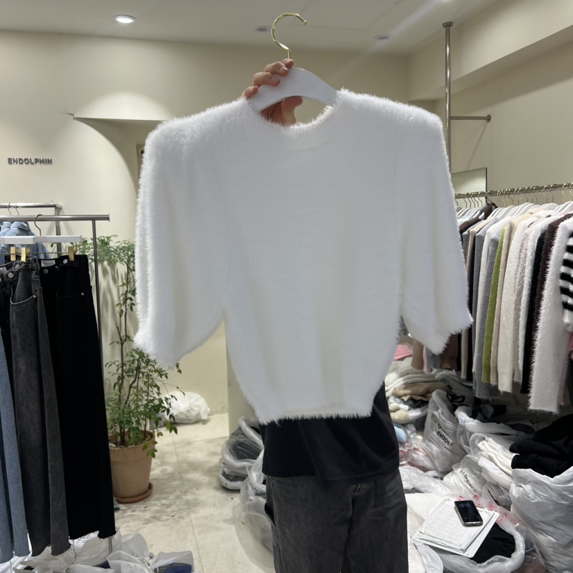 ENDOLPHIN韓國直郵女裝新品26春夏職業推薦時尚休閑針織衫ENDOLPHIN針織衫圖色1