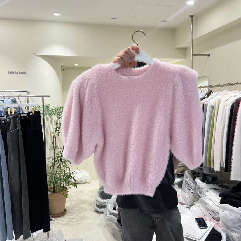 ENDOLPHIN韓國直郵女裝新品26春夏職業推薦時尚休閑針織衫ENDOLPHIN針織衫圖色2