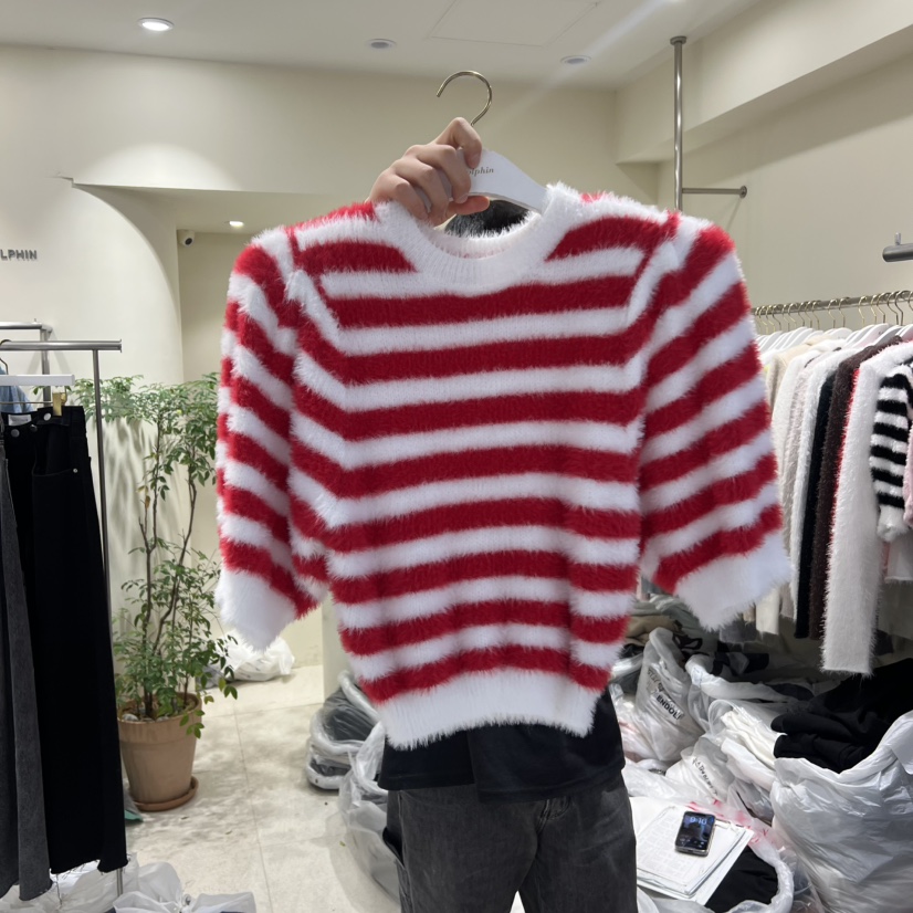 ENDOLPHIN韓國直郵女裝新品26春夏職業推薦時尚休閑針織衫ENDOLPHIN針織衫圖色4