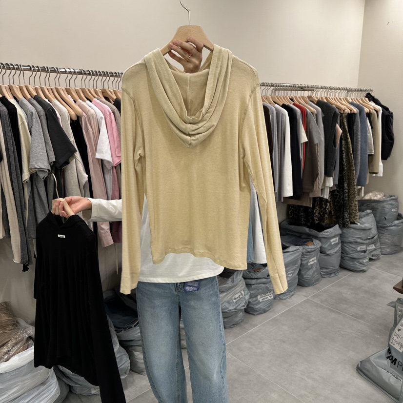 URBANSTORY/REMAKING韓國代購女裝新品推薦休閑真品長袖T恤Remaking/URBANSTORY長袖T恤