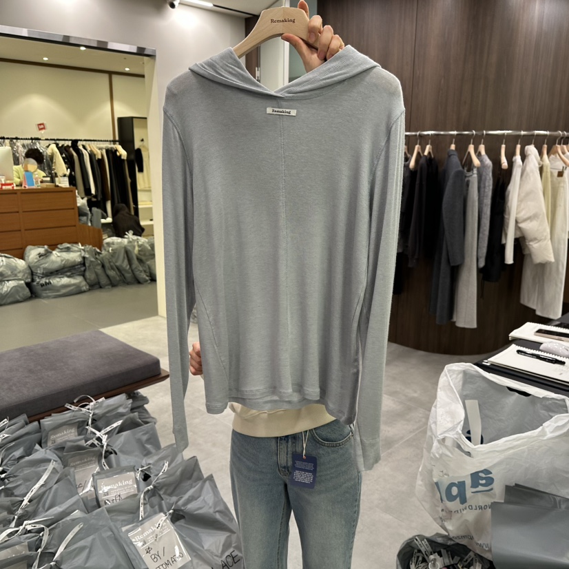 URBANSTORY/REMAKING韓國代購女裝新品推薦休閑真品長袖T恤Remaking/URBANSTORY長袖T恤圖色3
