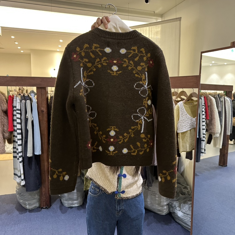 FURE東大門代購女士新品時尚推薦真品休閑熱賣人氣26春夏毛衣FURE毛衣