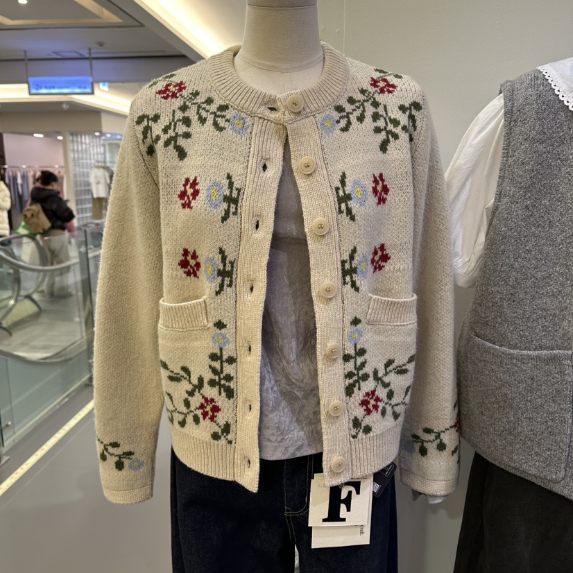 FURE東大門代購女士新品時尚推薦真品休閑熱賣人氣26春夏毛衣FURE毛衣圖色1