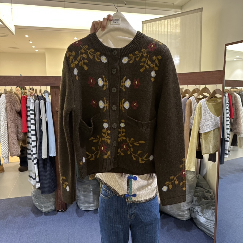 FURE東大門代購女士新品時尚推薦真品休閑熱賣人氣26春夏毛衣FURE毛衣圖色2