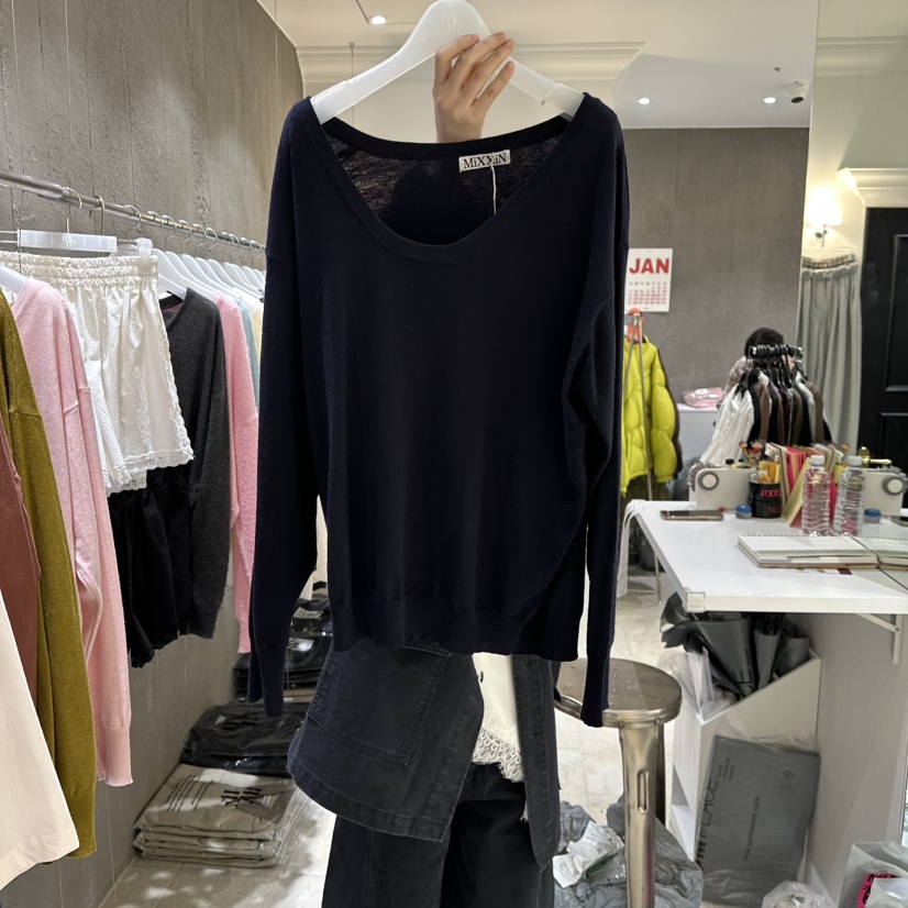 MIXXIN東大門直郵女裝新品休閑人氣時尚推薦熱賣職業針織衫MIXXIN針織衫圖色5