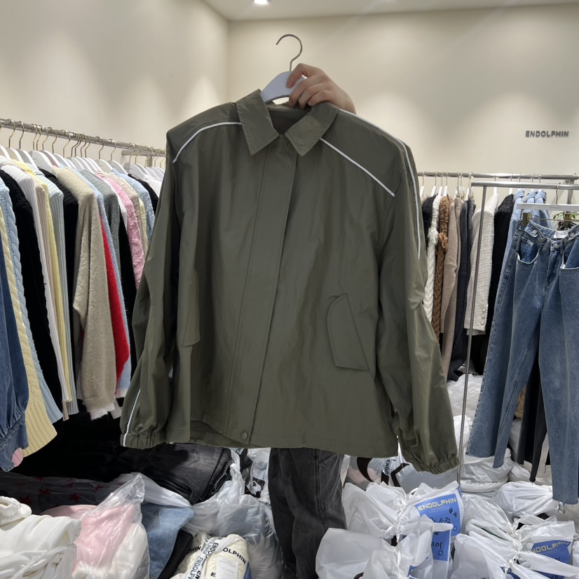 ENDOLPHIN東大門代購女士新品休閑職業時尚熱賣26春季夾克ENDOLPHIN夾克圖色2