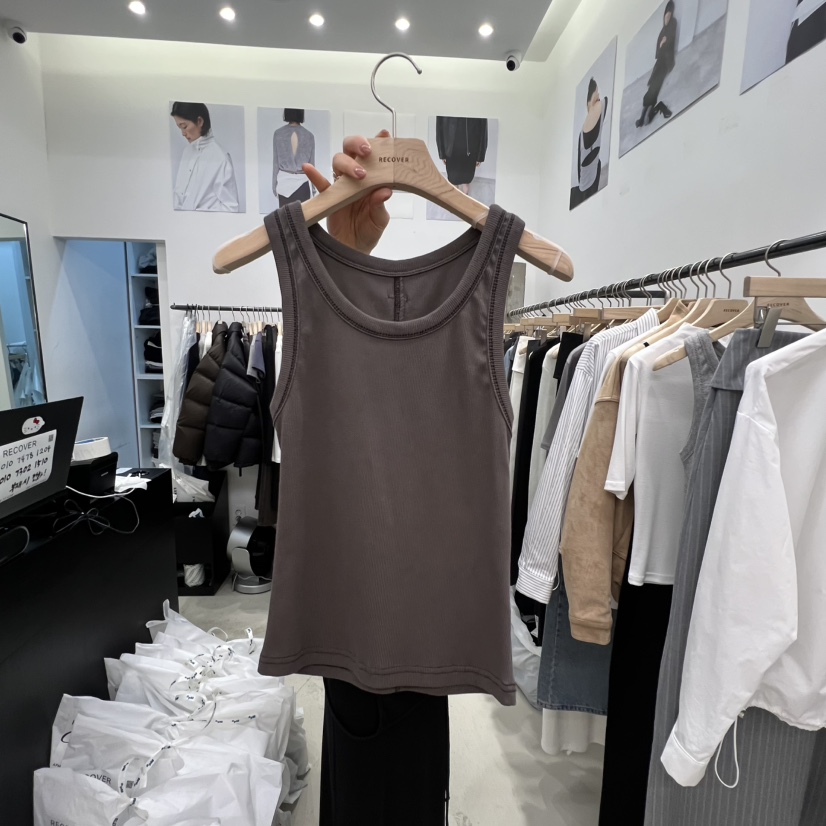 RECOVER韓國直郵女裝新品休閑推薦時尚熱賣26春季吊帶背心RECOVER/MOMENT吊帶/背心圖色4