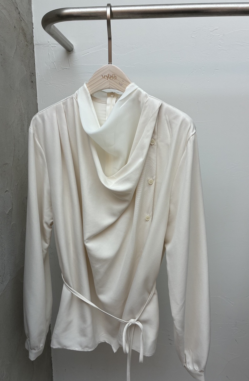 Verbena東大門代購女裝新款26春季推薦時尚職業襯衫蕾絲衫Verbena襯衫/蕾絲衫圖色1